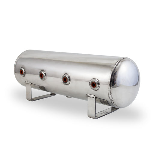 Lufttank 9,5L Polerad Aluminium Air Lift Performance