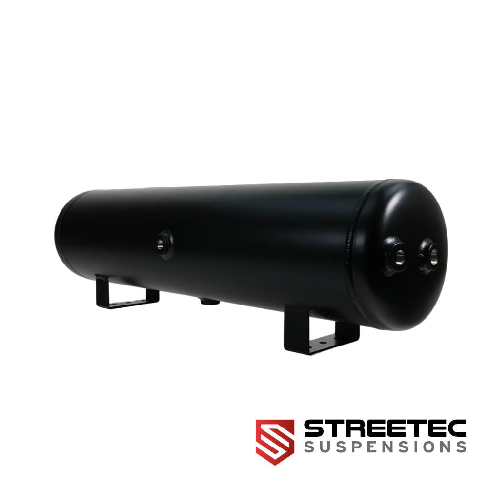 Lufttank 19l STREETEC svart/aluminium