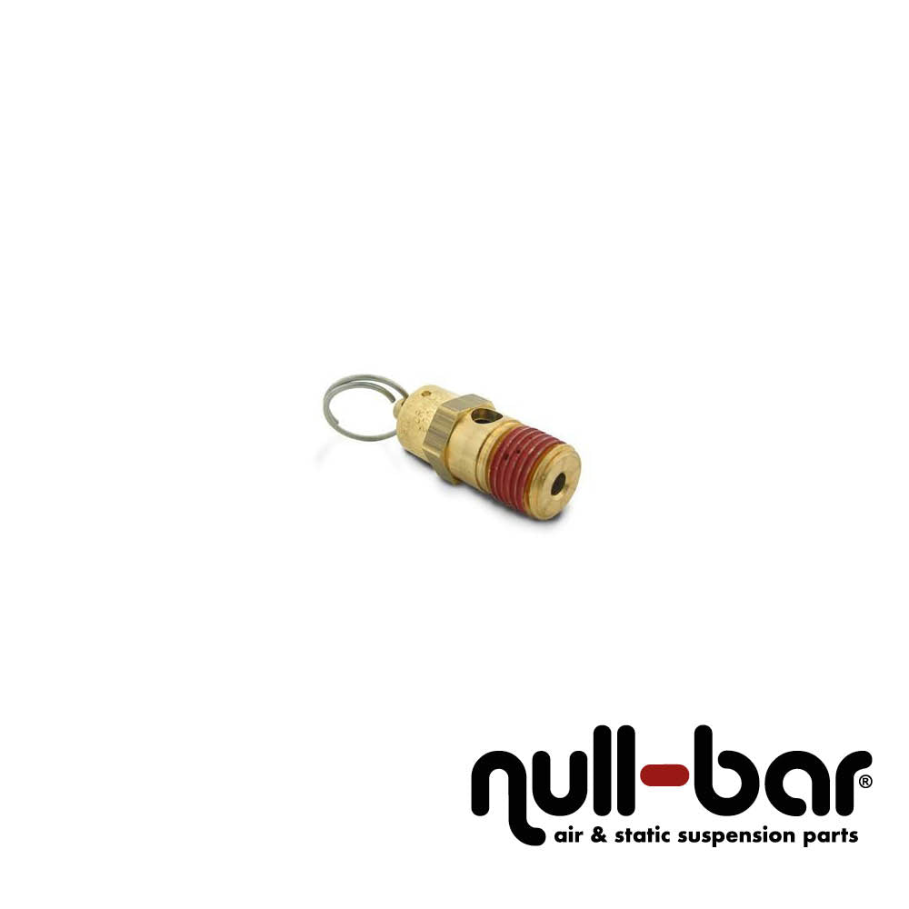 Säkerhetsventil 200 psi (13,8 bar) – 1/4" NPT